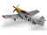 RC letadlo E-flite P-51D Mustang 0.49m Detroit Miss SAFE Select BNF Basic