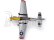 RC letadlo E-flite P-51D Mustang 0.49m Detroit Miss SAFE Select BNF Basic