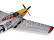 E-flite P-51D Mustang 0.49m Detroit Miss SAFE Select BNF Basic