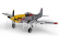 E-flite P-51D Mustang 0.49m Detroit Miss SAFE Select BNF Basic