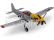 RC letadlo E-flite P-51D Mustang 0.49m Detroit Miss SAFE Select BNF Basic