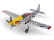 RC letadlo E-flite P-51D Mustang 0.49m Detroit Miss SAFE Select BNF Basic