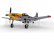 RC letadlo E-flite P-51D Mustang 0.49m Detroit Miss SAFE Select BNF Basic