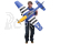 RC letadlo E-flite P-51D Mustang 1.5m BNF Basic