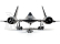 RC letadlo E-flite SR-71 Blackbird 0.96m AS3X SAFE Select BNF Basic