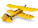 RC letadlo E-flite Waco 0.55m SAFE Select BNF Basic, žlutá