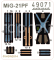 Ed49071 Seatbelts Mig-21PF FABRIC  1/48