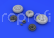 Ed648103 MiG-21F wheels 1/48