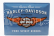 Edicola Accessories 3d Metal Plate - Harley Davidson Logo 1:1 Modrá Oranžová