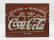 Edicola Accessories Metal Plate - Coca-cola Delicious And Refreshing Ice Cold Est 1886 1:1 Red