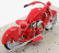 Edicola Batman Batwoman Bike - Motorcycle - Detective Comics 233 1:43 Červená Stříbrná Bílá