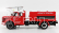 Edicola Berliet Glc 28 Vma 42 4x4  - Aéronautique Civile - Fire Engine - Vigili Del Fuoco 1:43 Červená Bílá