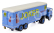Edicola Berliet Tr12 Truck Semi-frigo Jus De Fruits Joker Transports 1964 - Without Card Box 1:43 Bluette