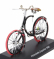 Edicola Bicicletta Hirondelle Superbe Bicycle 1888 1:15 Černá Červená Hnědá