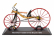 Edicola Bicicletta Macmillian Treadle Driven Bicycle 1840 1:15 Žlutá Červená