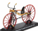 Edicola Bicicletta Macmillian Treadle Driven Bicycle 1840 1:15 Žlutá Červená