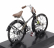 Edicola Bicicletta Peugeot Kinder Safety Bicycle 1890 1:15 Černá Stříbrná