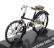 Edicola Bicicletta Peugeot Kinder Safety Bicycle 1890 1:15 Černá Stříbrná