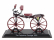 Edicola Bicicletta The Pedestrian Carriage Bicycle 1820 1:15 Red