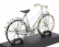 Edicola Bicicletta Velo De Dame Bicycle 1950 1:15 Stříbrný Chrom