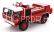 Edicola Brimont Apache Tanker Truck 1981 Požární vůz 1:43, červená