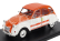 Edicola Citroen 2cv Spot 1976 1:24 Bílá Oranžová