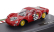 Edicola Ferrari 206sp Dino Spider Team Scuderia Ferrari Sefac N 26 Winner Trento-bondone 1965 Ludovico Scarfiotti 1:43 Red