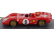 Edicola Ferrari 312p Spider N 8 2nd 1000km Spa Francorchamps 1969 Pedro Rodriguez - David Piper 1:43 Red