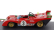 Edicola Ferrari 312pb N 3 Winner 1000km Spa Francorchamps 1972 Brian Redman - Arturo Merzario 1:43 Červená Zelená