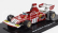 Edicola Ferrari F1  312 B3-74 N 11 Season 1974 Clay Regazzoni - Con Vetrina - With Showcase 1:24 Červená Bílá