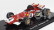 Edicola Ferrari F1  312b N 4 Season 1970 Clay Regazzoni - Con Vetrina - With Showcase 1:24 Červená Bílá