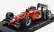 Edicola Ferrari F1  87/88c N 28 Season 1988 Gerard Berger - Con Vetrina - With Showcase 1:24 Červená Černá