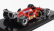Edicola Ferrari F1  87/88c N 28 Season 1988 Gerard Berger - Con Vetrina - With Showcase 1:24 Červená Černá