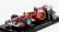 Edicola Ferrari F1  F10 N 8 Season 2010 Fernando Alonso - Con Vetrina - With Showcase 1:24 F-1 Červená S Bílou