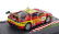 Edicola Ferrari F430gt 4.0l V8 Team Bms Scuderia Italia N 97 2nd Lmgt2 Class 24h Le Mans 2008 Matteo Malucelli - Paolo Ruberti - Fabio Babini 1:43 Červená Žlutá