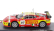 Edicola Ferrari F430gt 4.0l V8 Team Bms Scuderia Italia N 97 2nd Lmgt2 Class 24h Le Mans 2008 Matteo Malucelli - Paolo Ruberti - Fabio Babini 1:43 Červená Žlutá