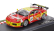 Edicola Ferrari F430gt 4.0l V8 Team Bms Scuderia Italia N 97 2nd Lmgt2 Class 24h Le Mans 2008 Matteo Malucelli - Paolo Ruberti - Fabio Babini 1:43 Červená Žlutá