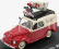 Edicola Fiat 500c Furgoncino Van Mutti 1954 1:43 Červený Krém