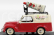 Edicola Fiat 500c Furgoncino Van Mutti 1954 1:43 Červený Krém