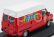 Edicola Fiat Ducato Van 1983 - Gbc Eletronics Cinisello Balsamo (mi) 1:43 Červená Bílá