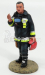 Edicola-figures Vigili del fuoco Vigile Del Fuoco Spagnolo Fireman Barcelona Spain 2002 1:32 Blue