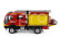 Edicola Gallin Aebi Mt 750 Vpi Tanker Truck Fire Engine Marines Marseille 2017 1:43 Červená Žlutá