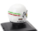 Edicola Helmet F1  Casco Helmet Arturo Merzario 312 B3 Team Ferrari Season 1973 1:5 Bílá