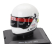 Edicola Helmet F1  Casco Helmet Arturo Merzario 312 B3 Team Ferrari Season 1973 1:5 Bílá