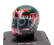 Edicola Helmet F1  Casco Helmet Ignazio Giunti 312b Team Ferrari Season 1970 1:5 Tmavě Zelená Červená Bílá