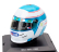 Edicola Helmet F1  Casco Helmet Mika Salo F399 Team Ferrari Season 1999 1:5 Světle Modrá Bílá