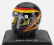 Edicola Helmet F1  Casco - March 821 N 19 Season 1982 Emilio De Villota 1:5 Černá Žlutá