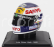 Edicola Helmet F1  Casco - Minardi M189 N 24 Season 1989 Luis Perez Sala 1:5 Bílá Modrá Žlutá