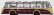 Edicola Henschel Hs100n Autobus 1953 - Damage Display Box 1:72 Bordeaux Cream
