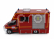 Edicola Iveco fiat Daily Van Vehicule D'intervention Risques Technologiques Fire Engine 2014 1:43 Červená Bílá Stříbrná